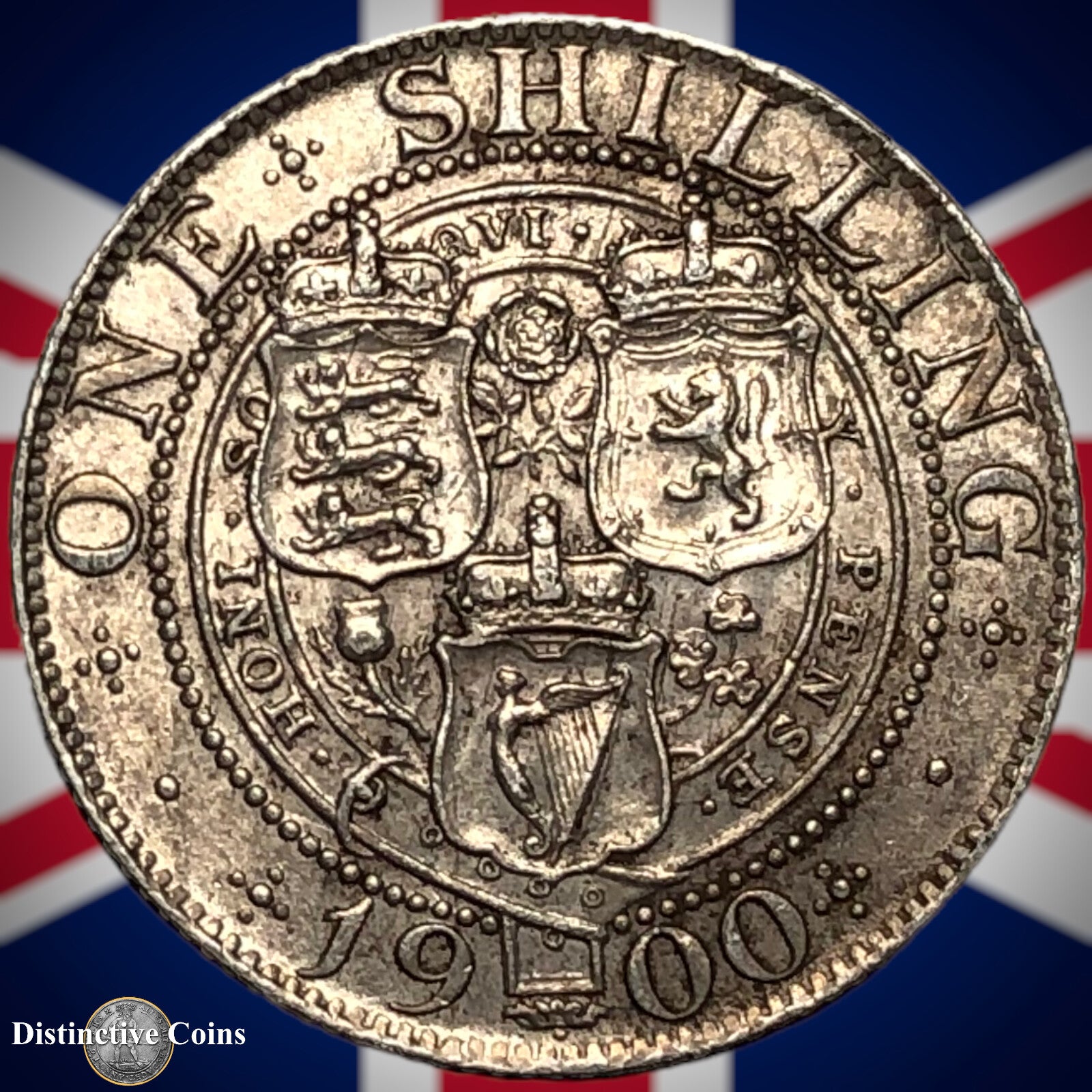 Great Britain 1900 British One Shilling GB0728