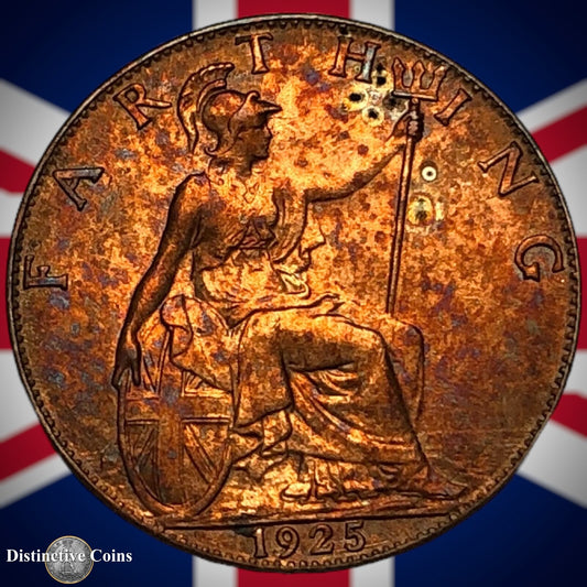 Great Britain 1925 Farthing 1/4d GB4823