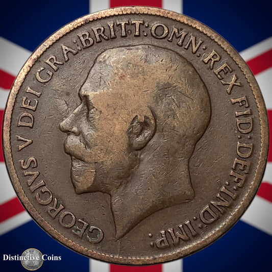 Great Britain 1918 KN Penny 1d GB6882