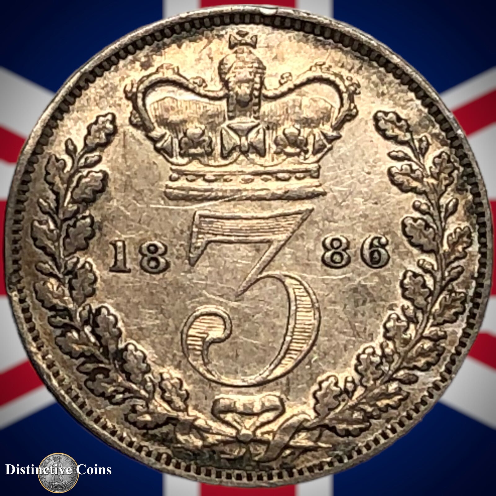 Great Britain 1886 Three Pence GB1954