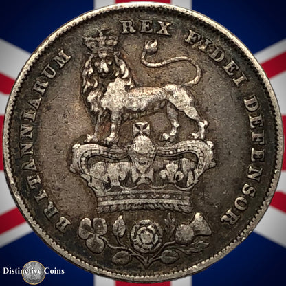 Great Britain 1826 British One Shilling GB0092