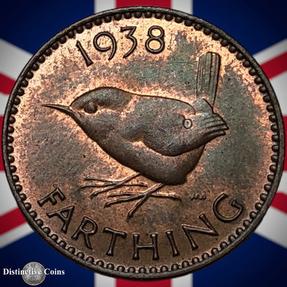 Great Britain 1938 Farthing 1/4d GB5003