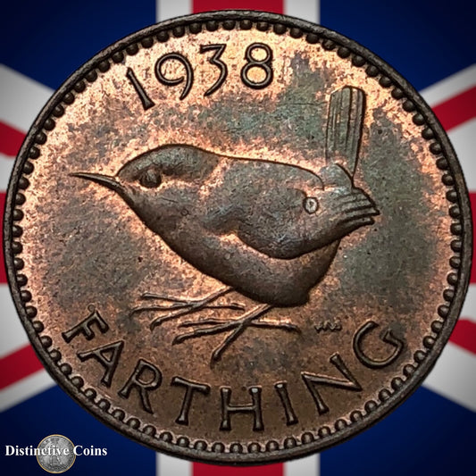 Great Britain 1938 Farthing 1/4d GB5003
