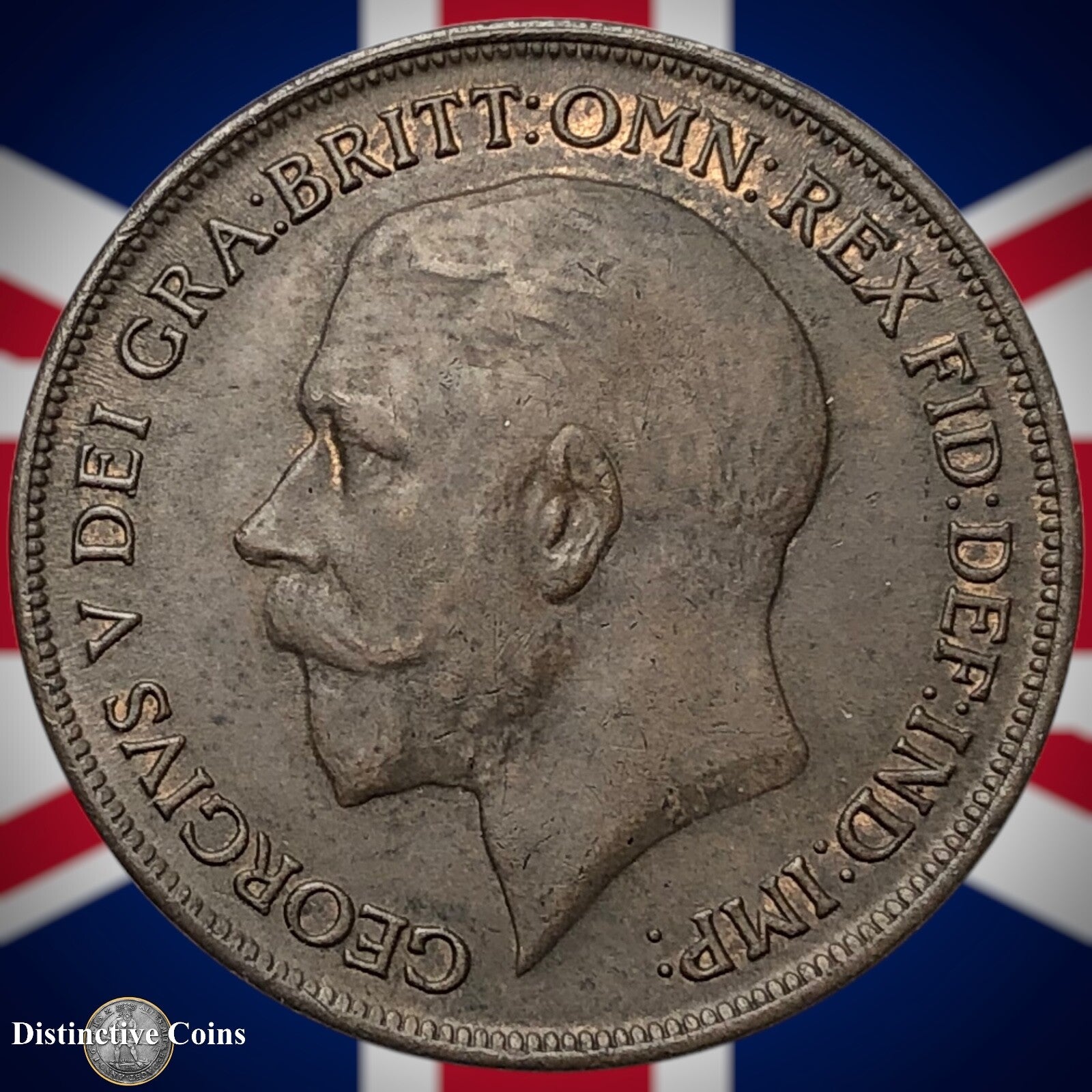 Great Britain 1918 Penny 1d GB6873