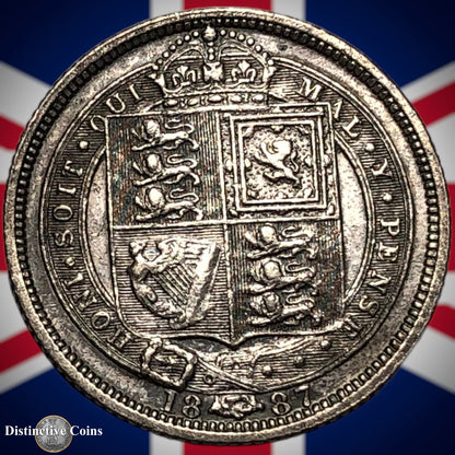 Great Britain 1887 Six Pence GB2690