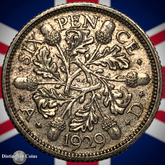 Great Britain 1929 Six Pence GB1691