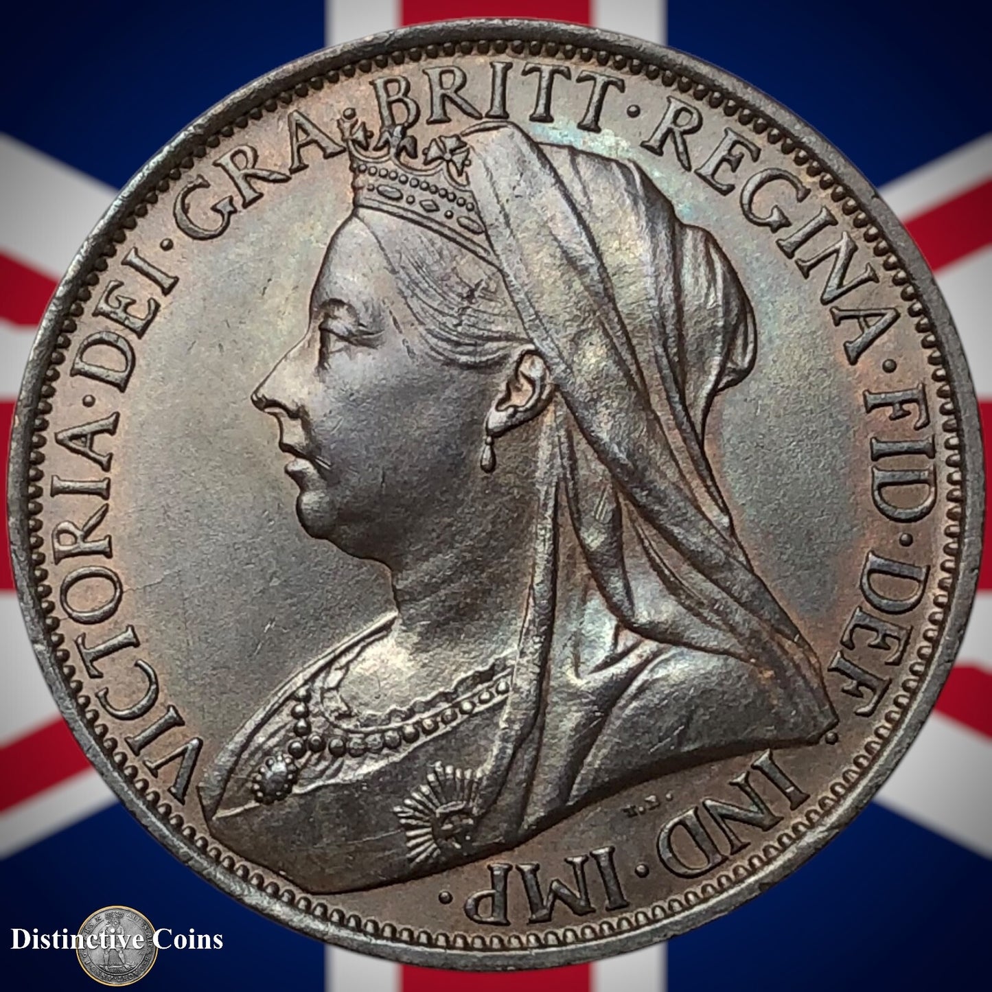 Great Britain 1900 Penny 1d GB6624