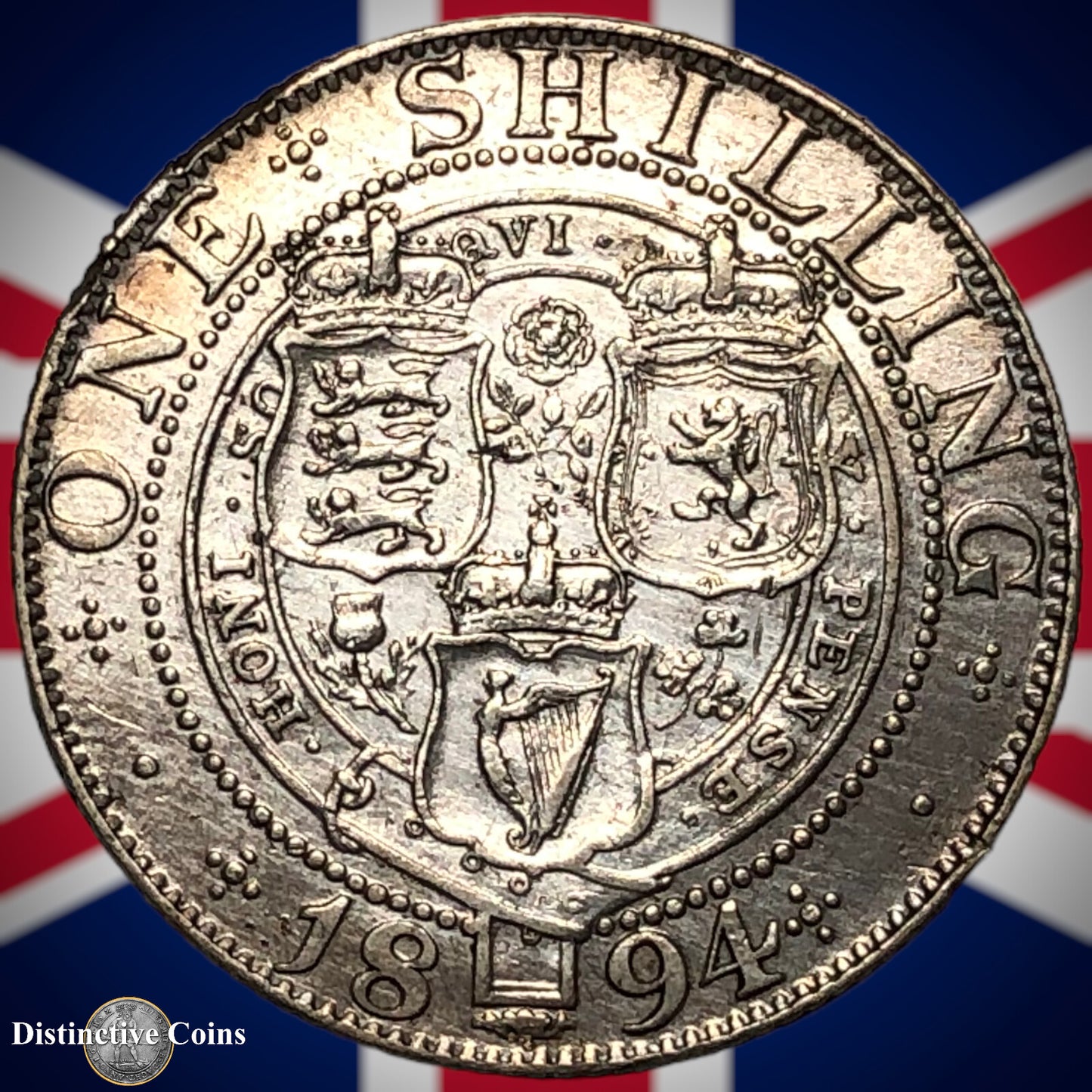 Great Britain 1894 British One Shilling GB0628