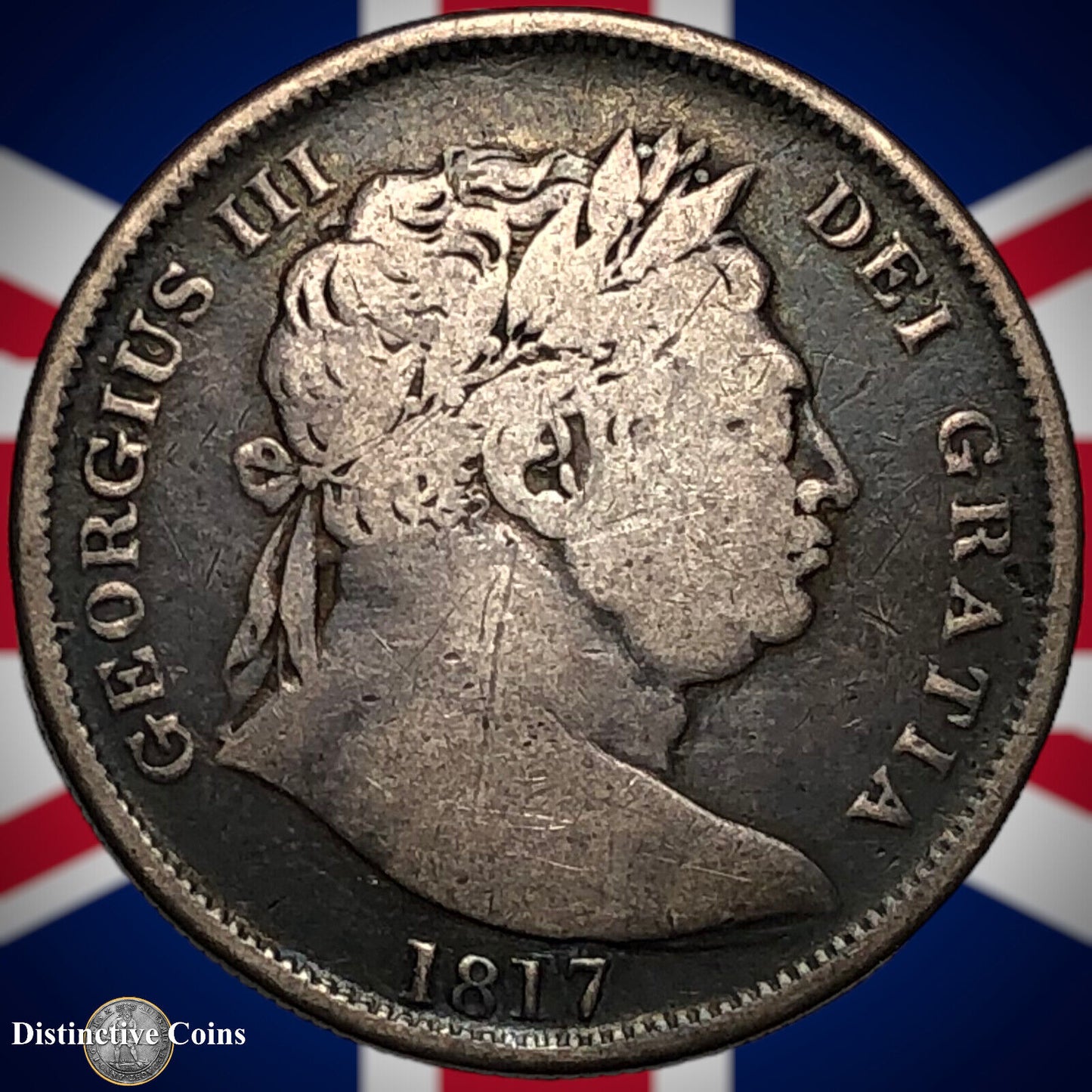 Great Britain 1817 Half Crown GB1158