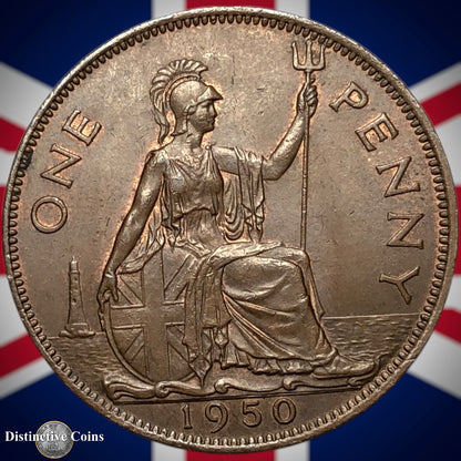 Great Britain 1950 Penny 1d GB7318