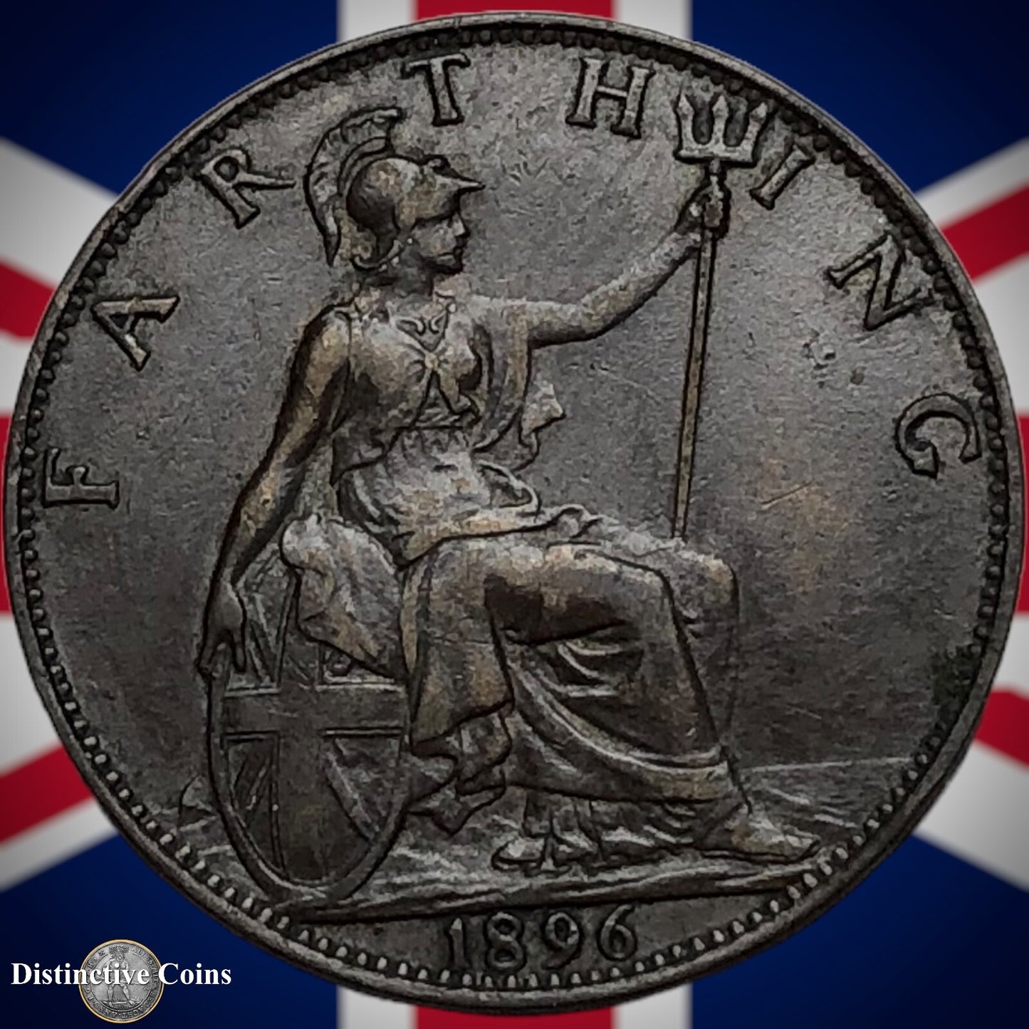 Great Britain 1896 Farthing 1/4d GB4423