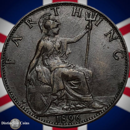 Great Britain 1896 Farthing 1/4d GB4423