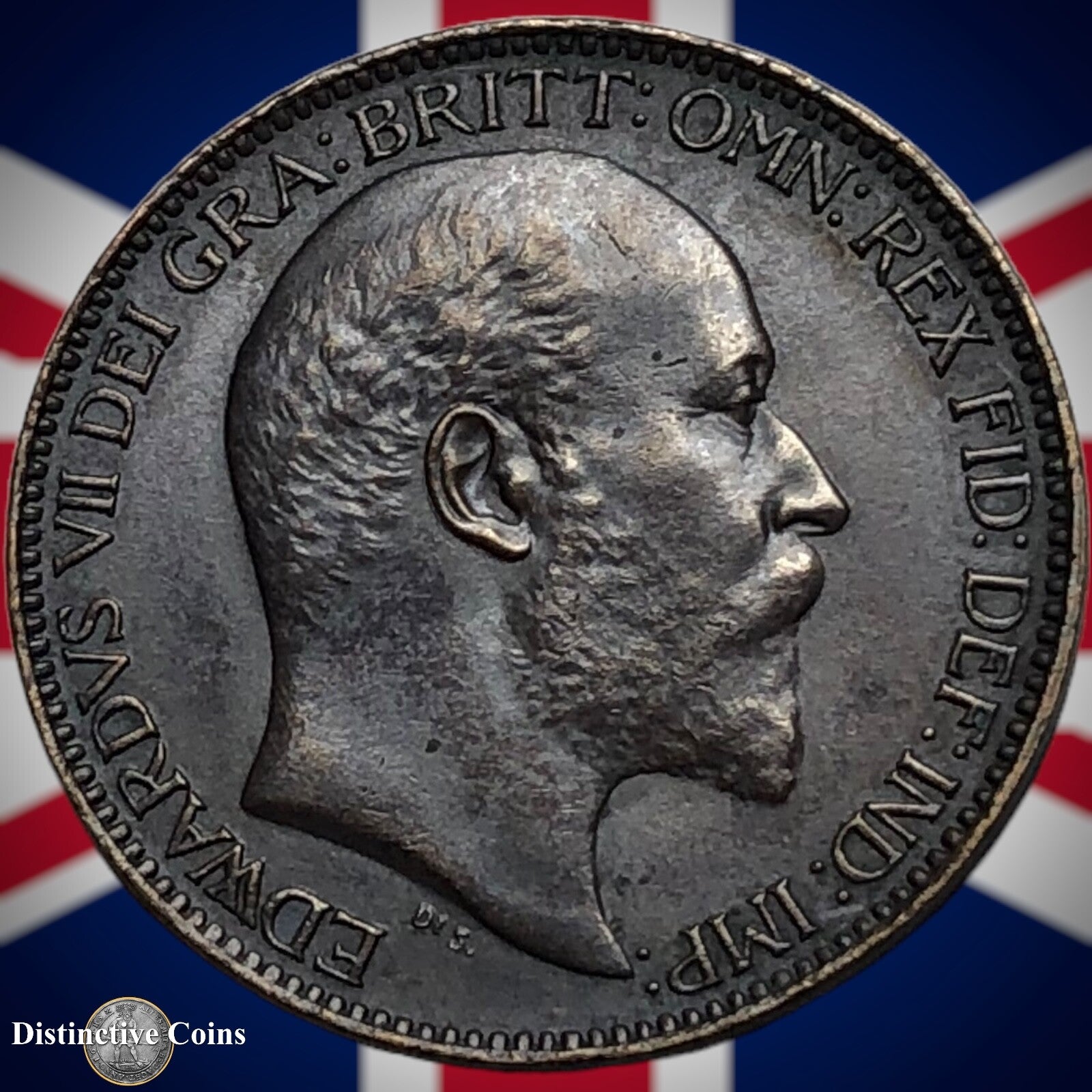 Great Britain 1909 Farthing 1/4d GB4633