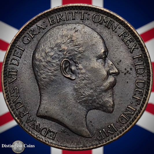 Great Britain 1906 Farthing 1/4d GB4588