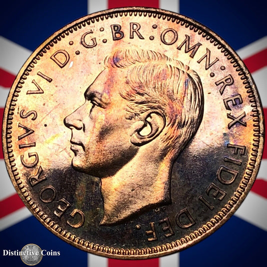 Great Britain 1951 Proof Penny 1d GB7349