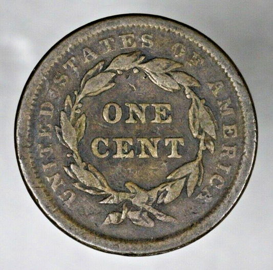 US 1840 Braided Hair Large Cent   A3141