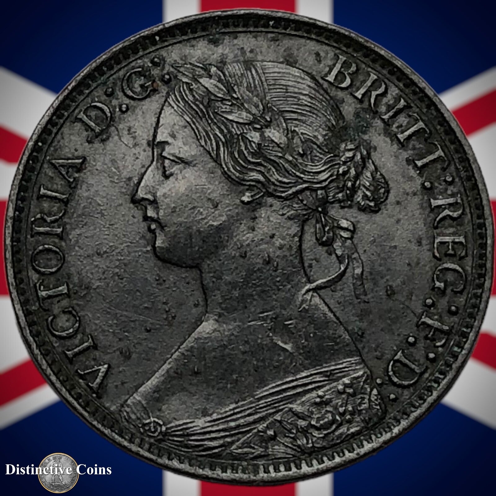 Great Britain 1873 Farthing 1/4d GB3709