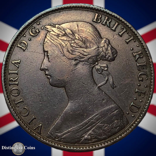 Great Britain 1861 Half Penny 1/2d GB5374