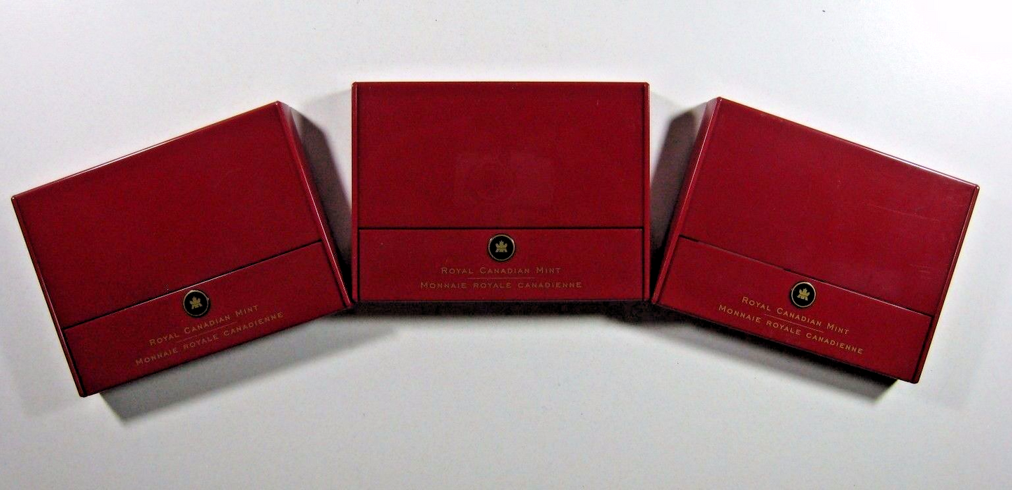 2005-06 Canada 3 Pf/Unc Silver Flag & Victoria Cross $1 