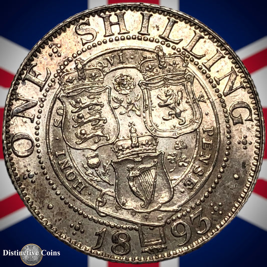 Great Britain 1893 British One Shilling GB0620