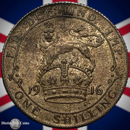 Great Britain 1916 One Shilling GB0981