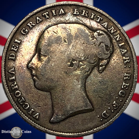 Great Britain 1839 British One Shilling GB0146