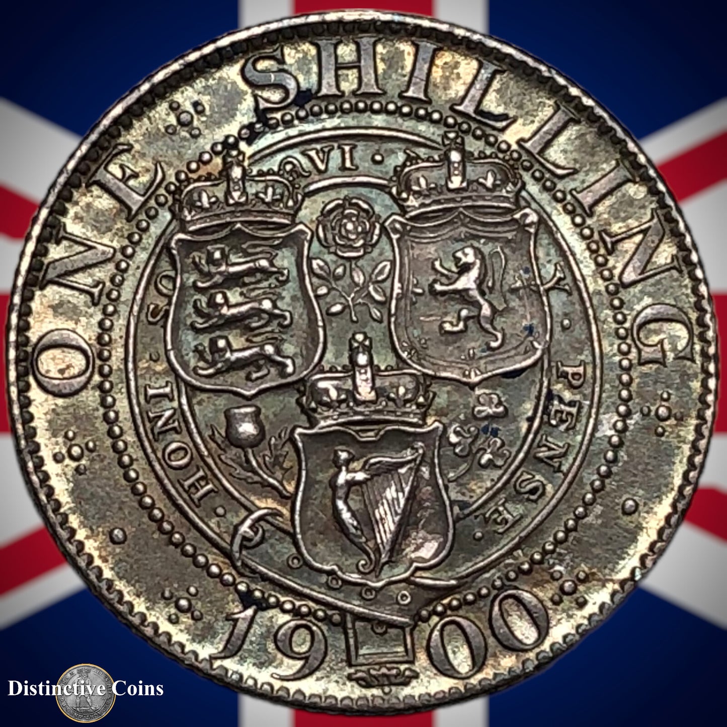 Great Britain 1900 British One Shilling GB0735