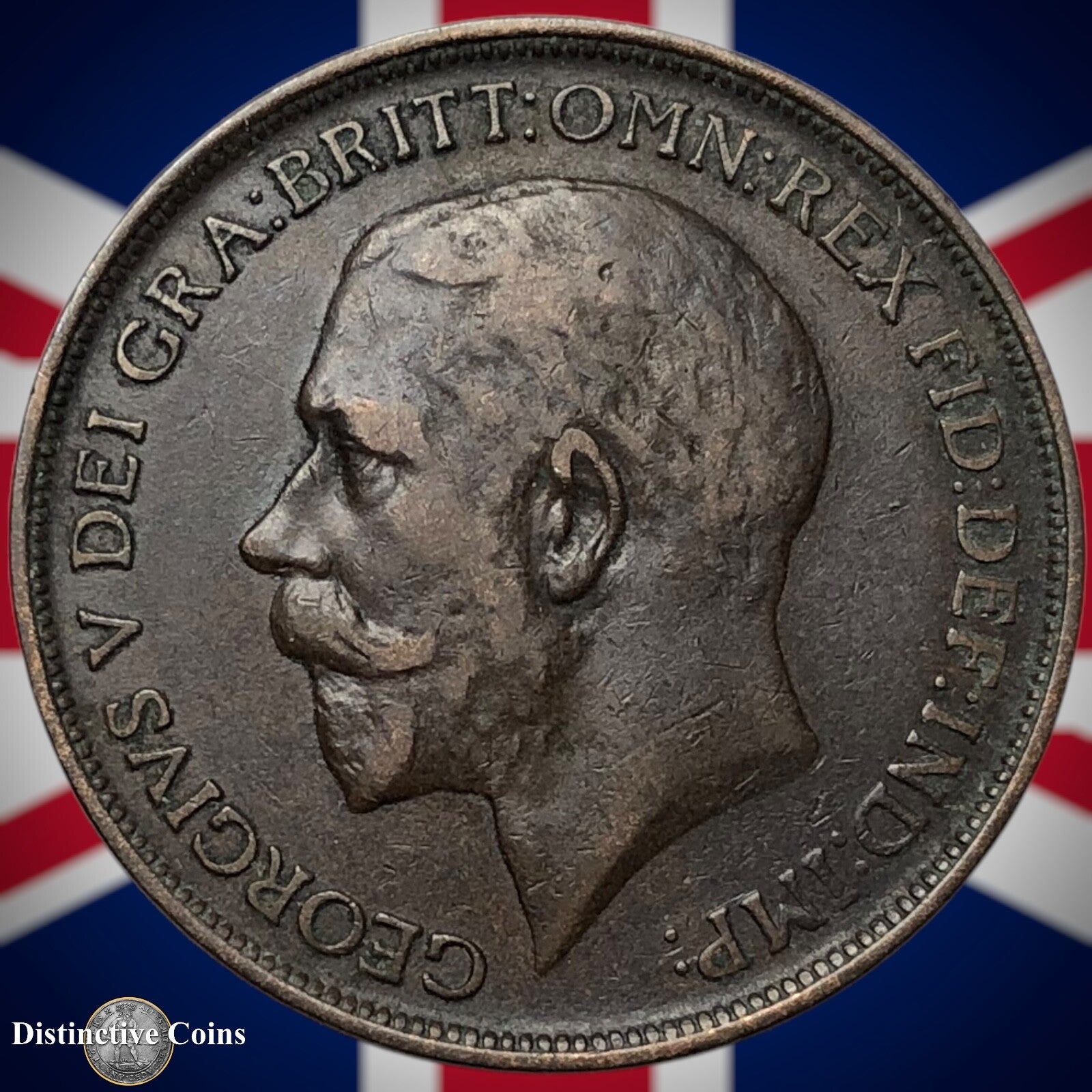 Great Britain 1913 Penny 1d GB6805