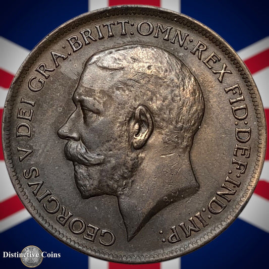 Great Britain 1911 Penny 1d GB6741