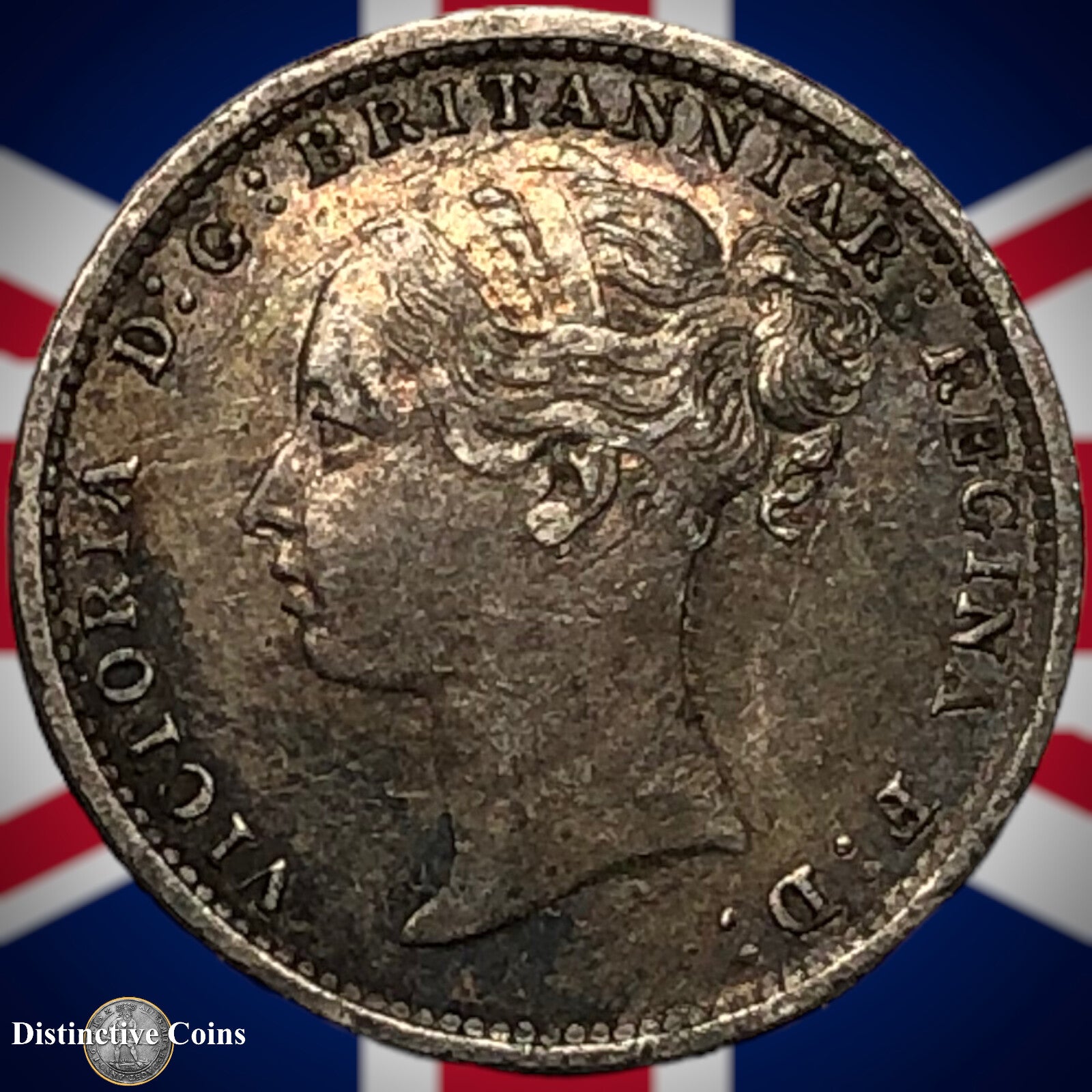 Great Britain 1886 Three Pence GB1955