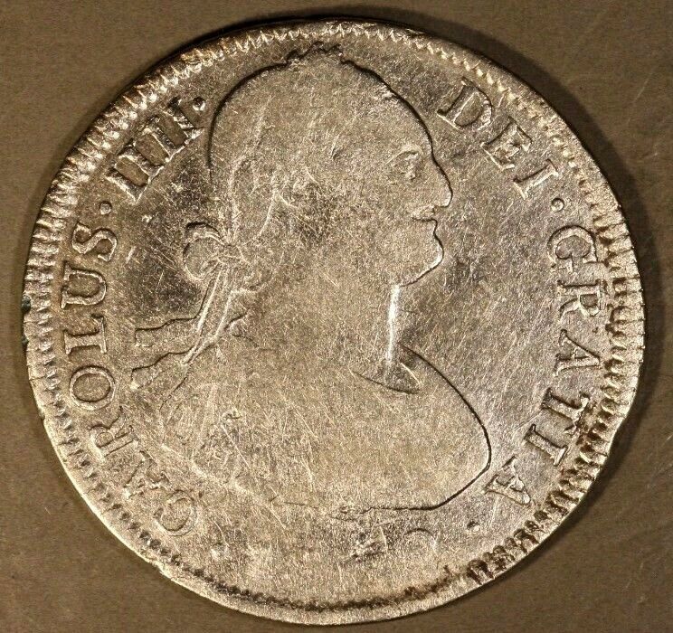 1802 PTS PP Bolivia 4 Reales (Date Difficult to Read)