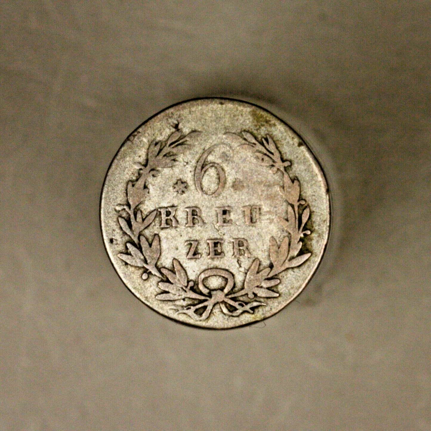 Baden 1817 Karl Shas Lugwig 1811-1818 6 Kreuzer 