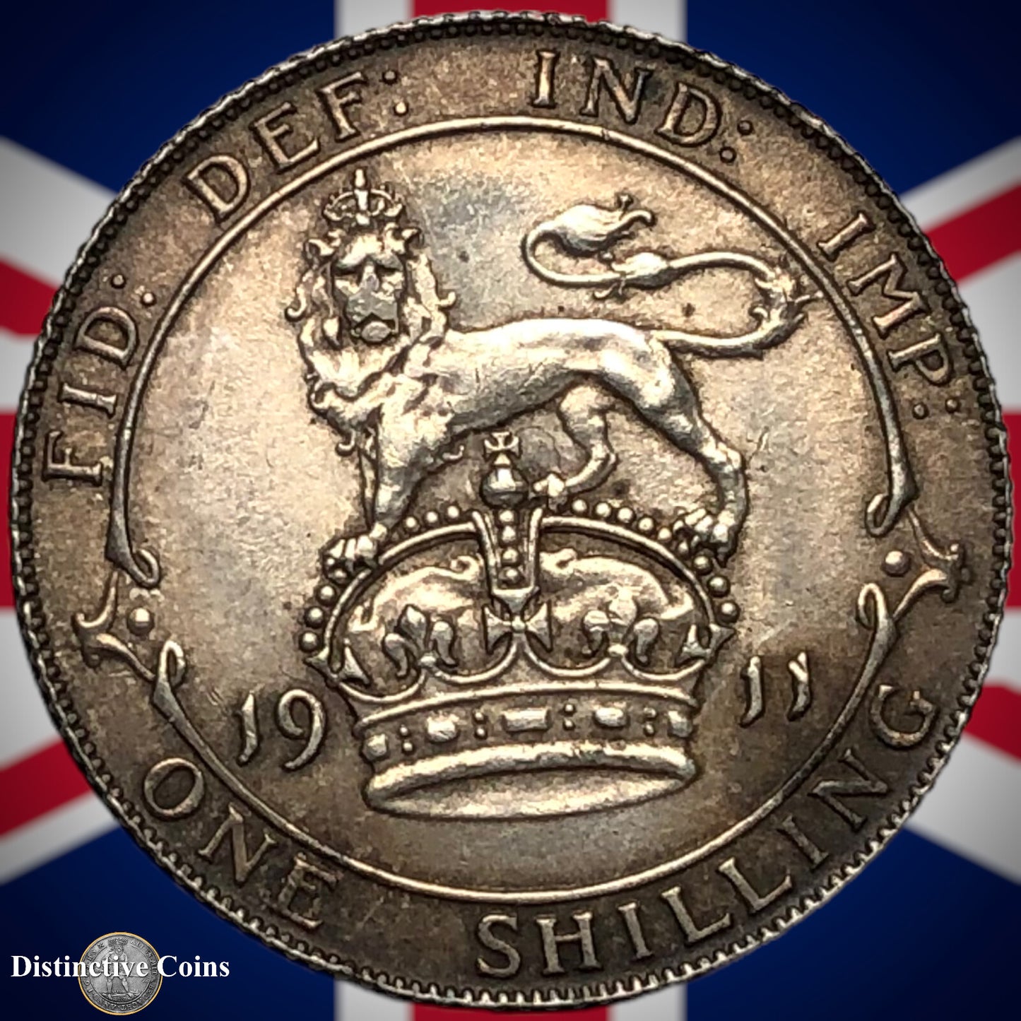 Great Britain 1911 One Shilling GB0912