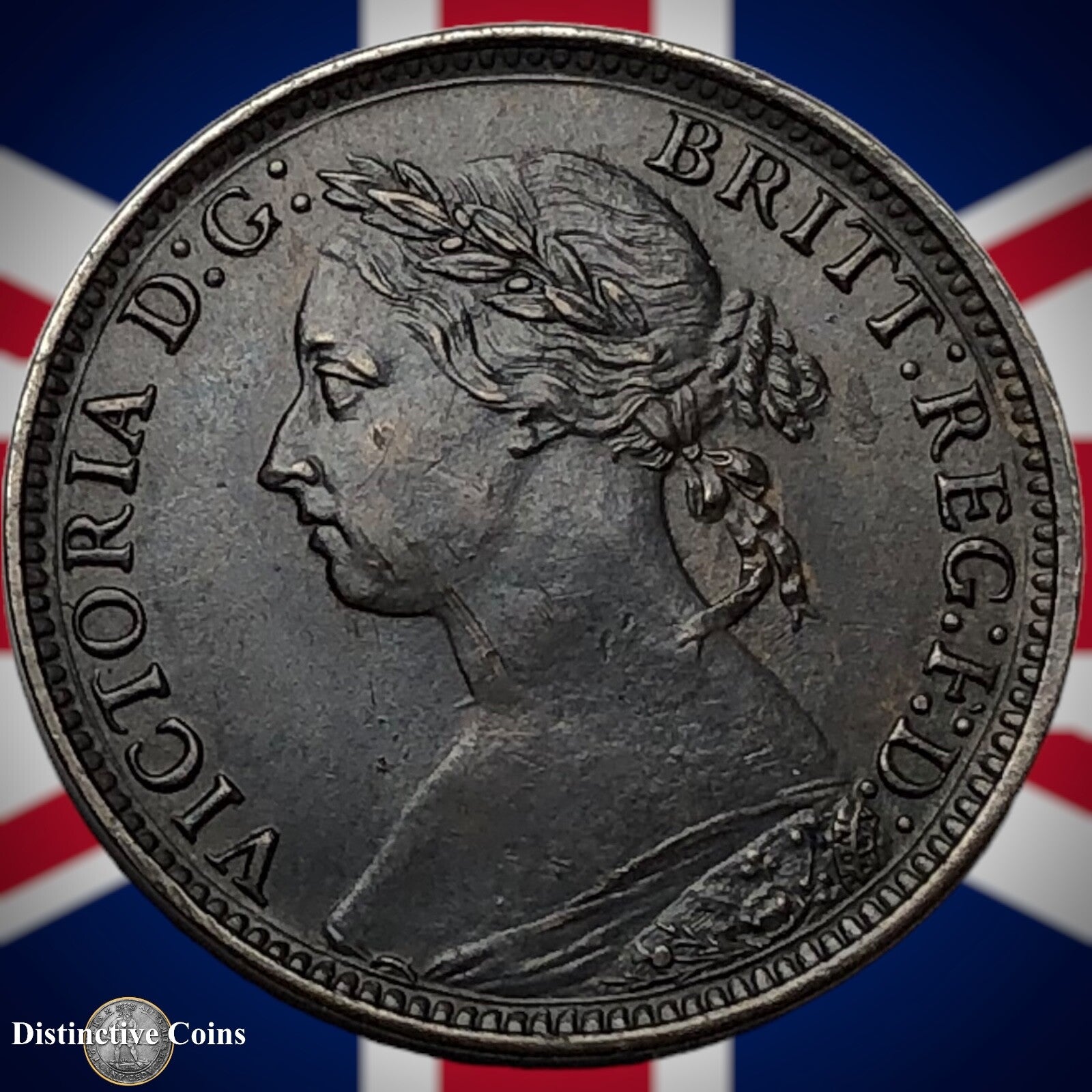 Great Britain 1881 H Farthing 1/4d GB3998