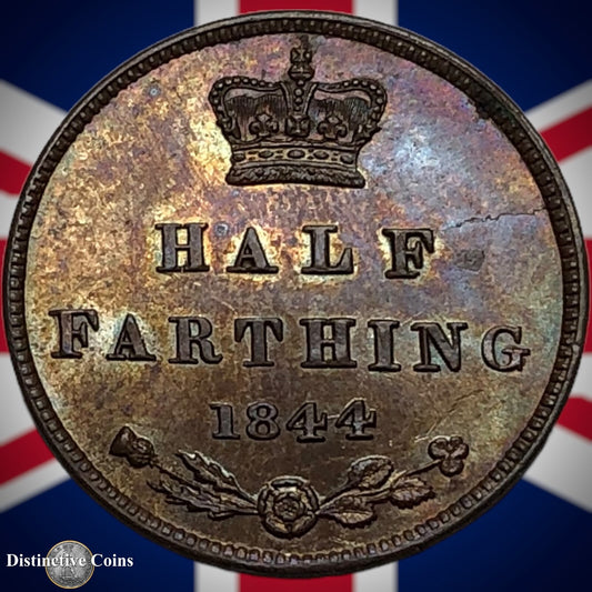 Great Britain 1844 Half Farthing 1/2 Penny GB3131