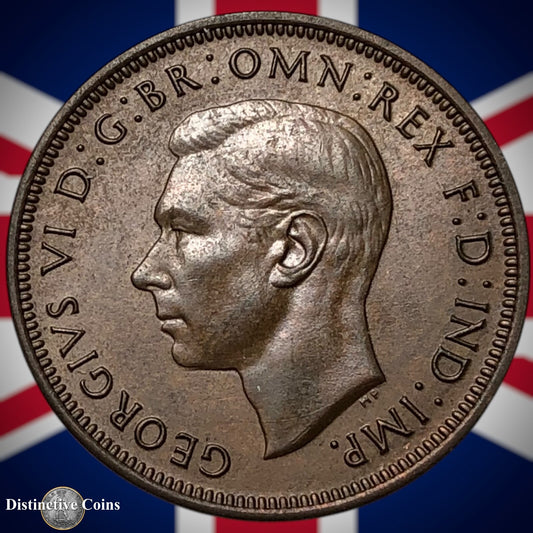 Great Britain 1947 Half Penny 1/2d GB6046