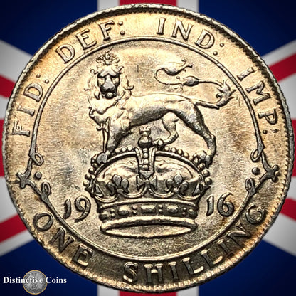 Great Britain 1916 One Shilling GB0975