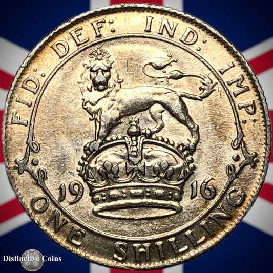 Great Britain 1916 One Shilling GB0975