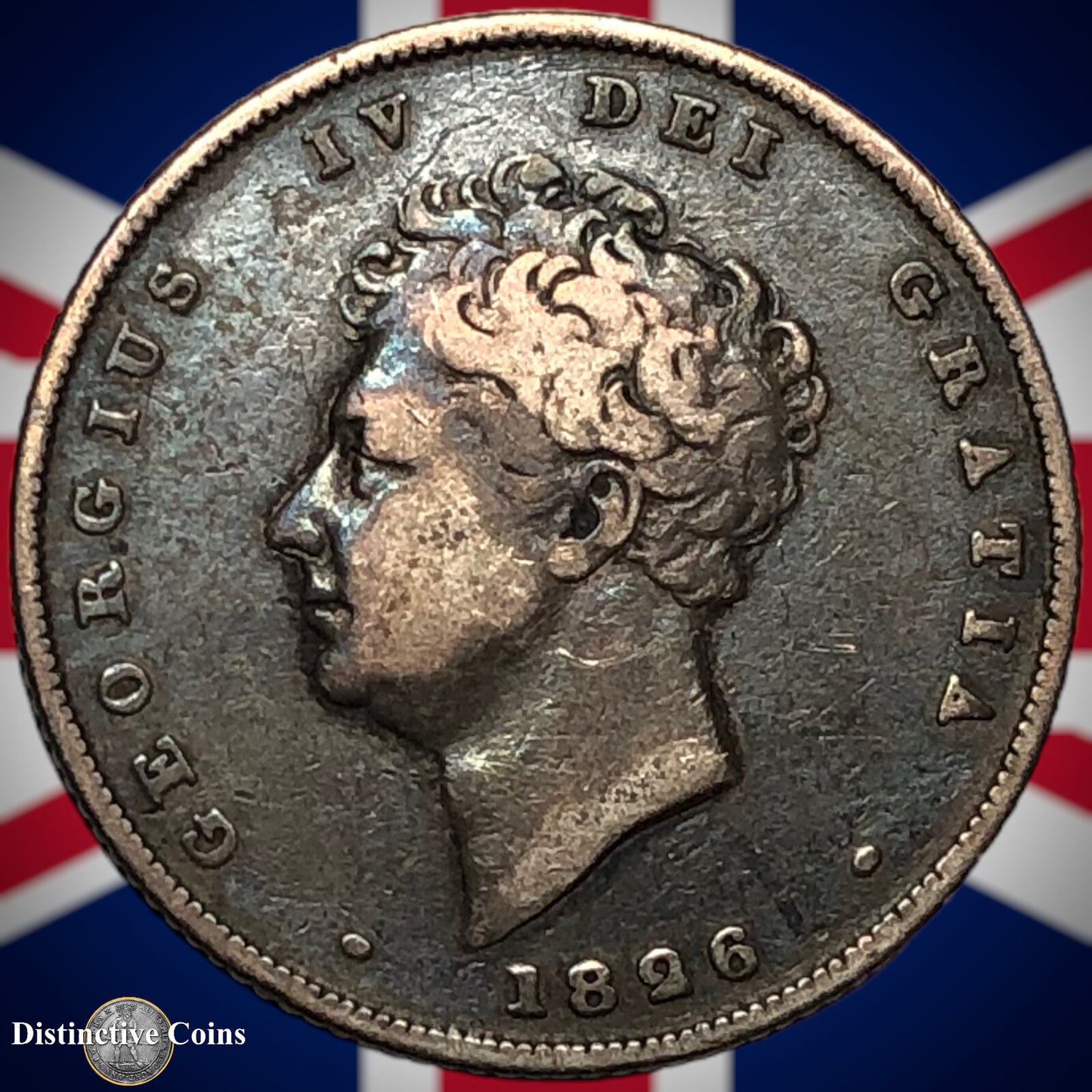 Great Britain 1826 British One Shilling GB0081