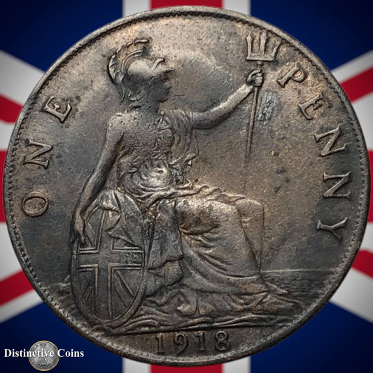 Great Britain 1918 Penny 1d GB6862