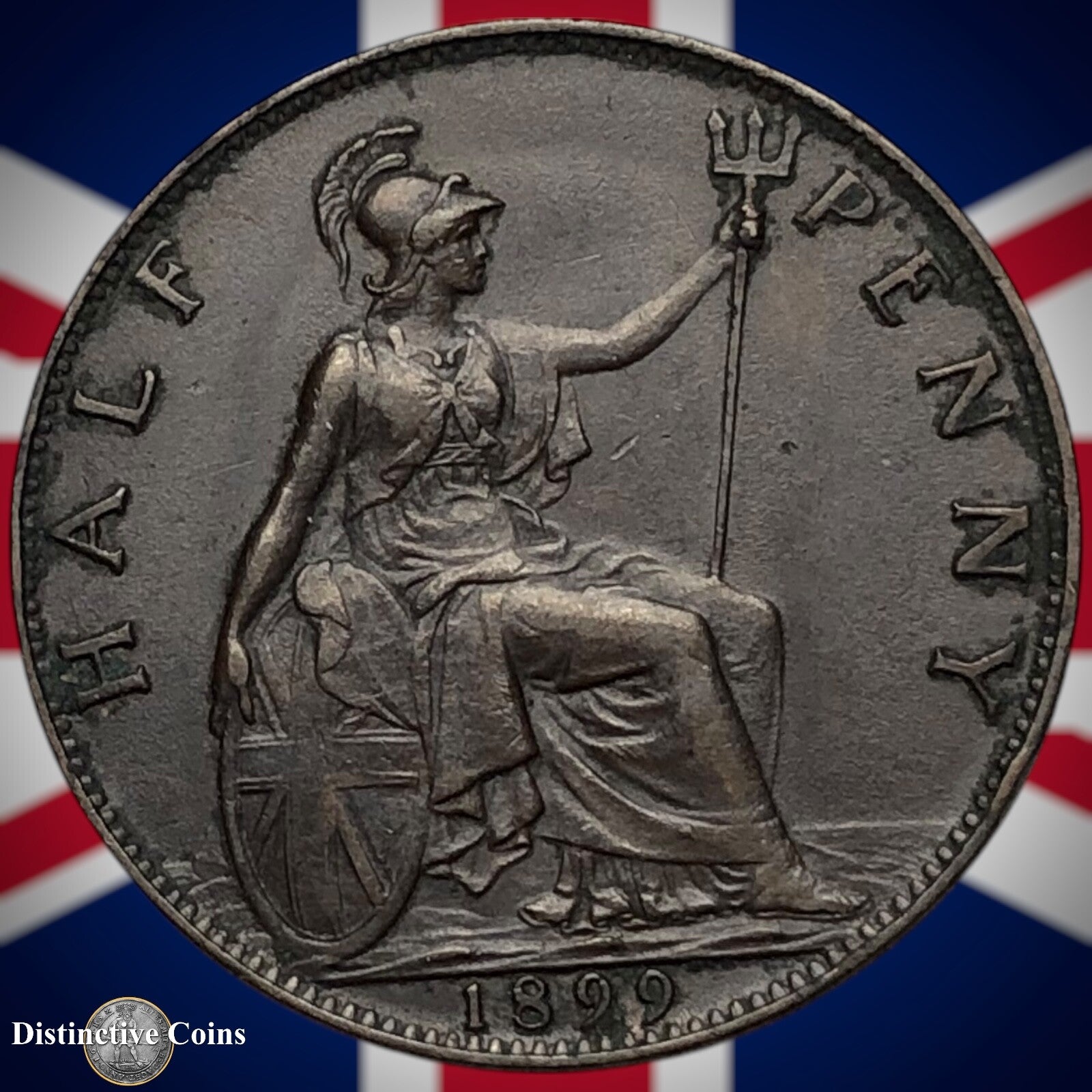 Great Britain 1899 Half Penny 1/2d GB5739