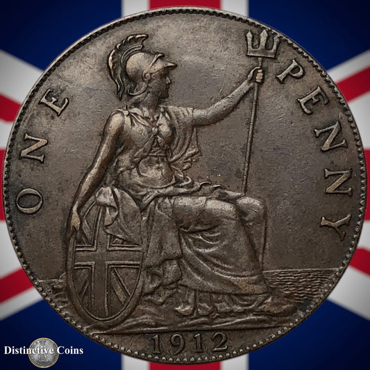 Great Britain 1912 Penny 1d GB6762