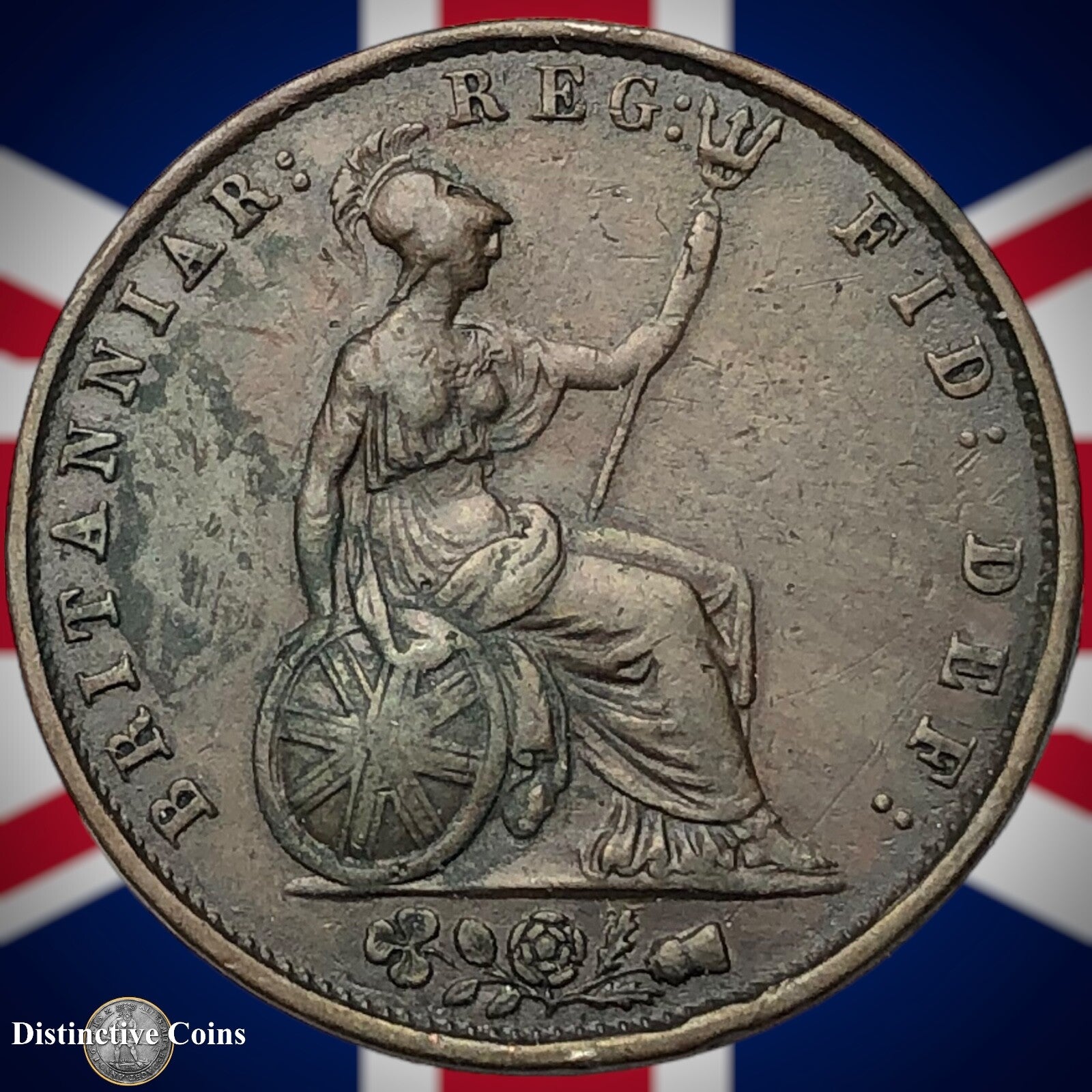 Great Britain 1853 Half Penny 1/2d GB5254