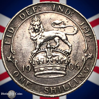 Great Britain 1906 British One Shilling GB0828