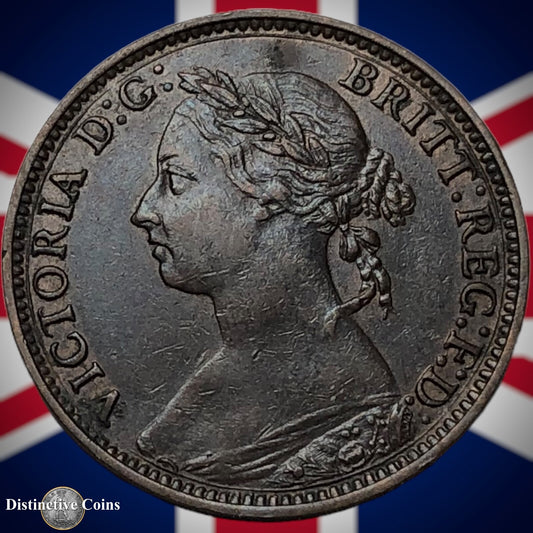 Great Britain 1893 Farthing 1/4d GB4363