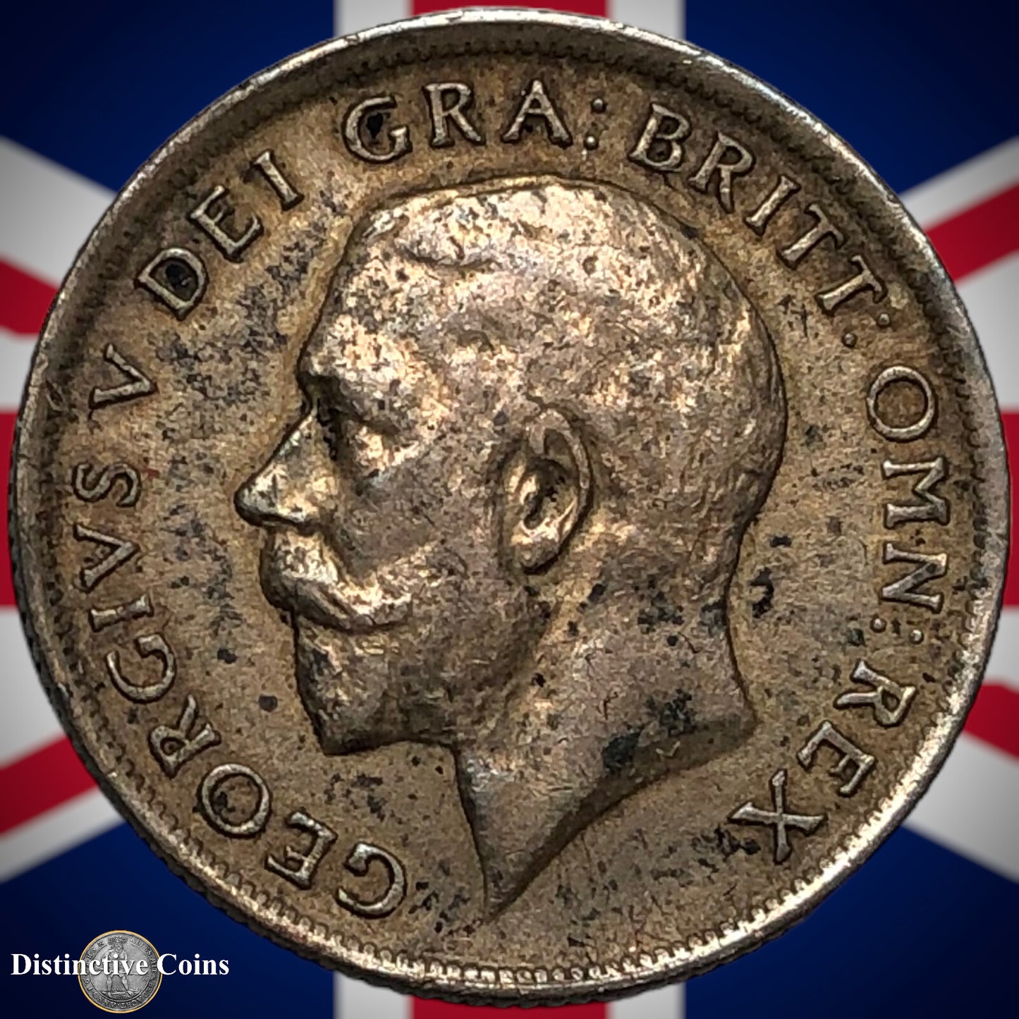 Great Britain 1916 One Shilling GB0970