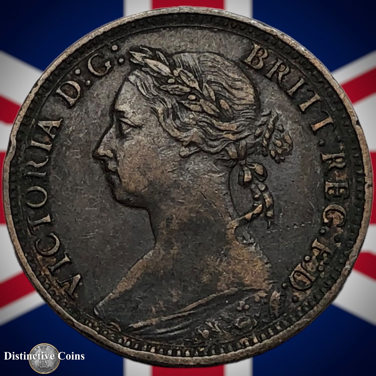 Great Britain 1881 H Farthing 1/4d GB3892