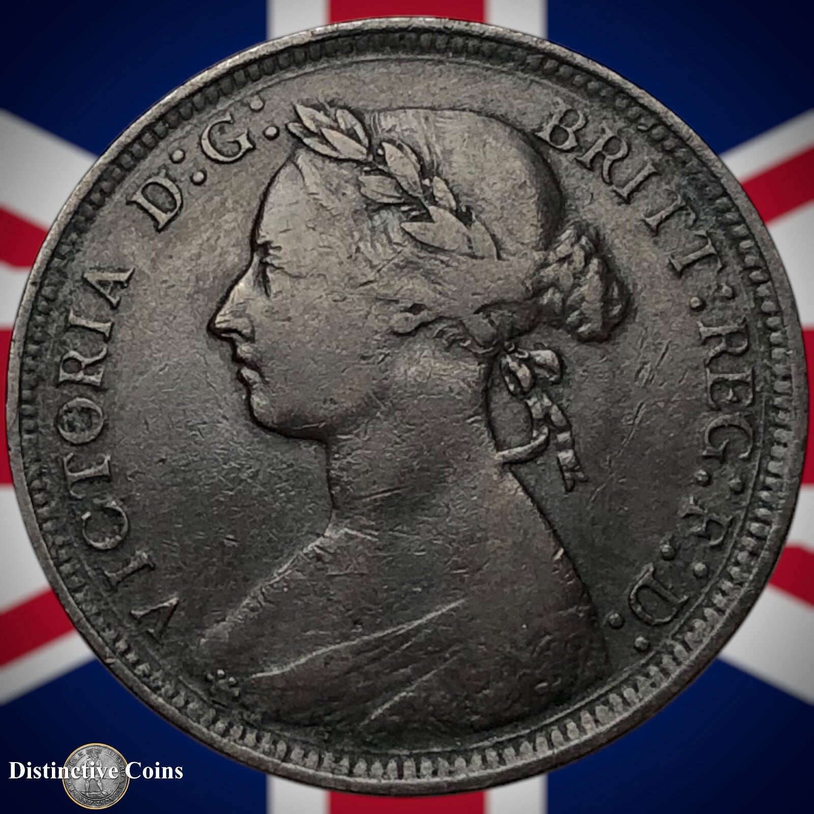 Great Britain 1890 Half Penny 1/2d GB5661