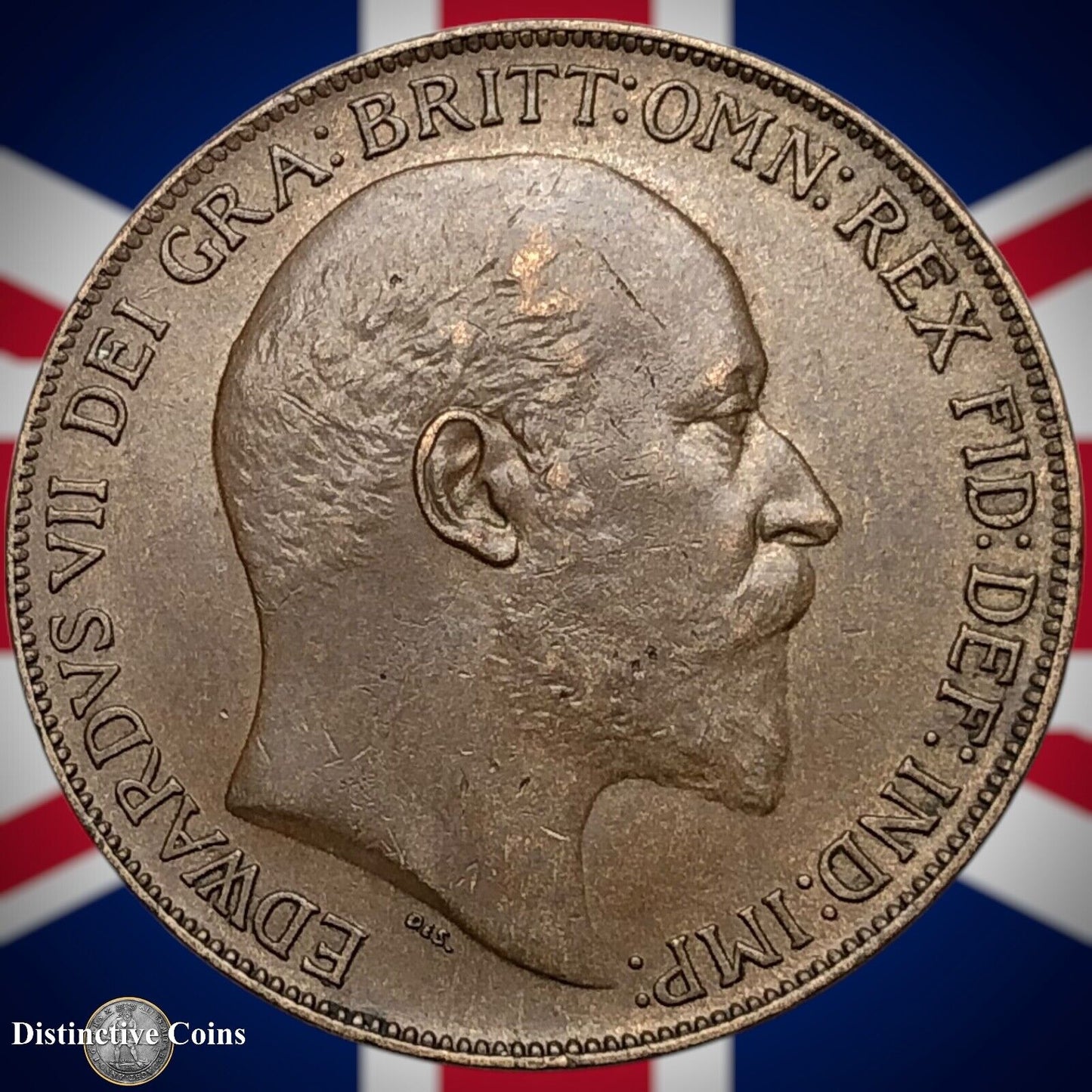 Great Britain 1908 Penny 1d GB6708