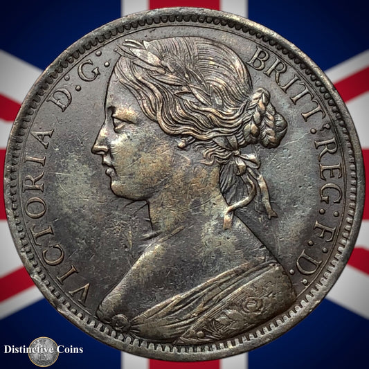 Great Britain 1865 Penny 1d GB6284